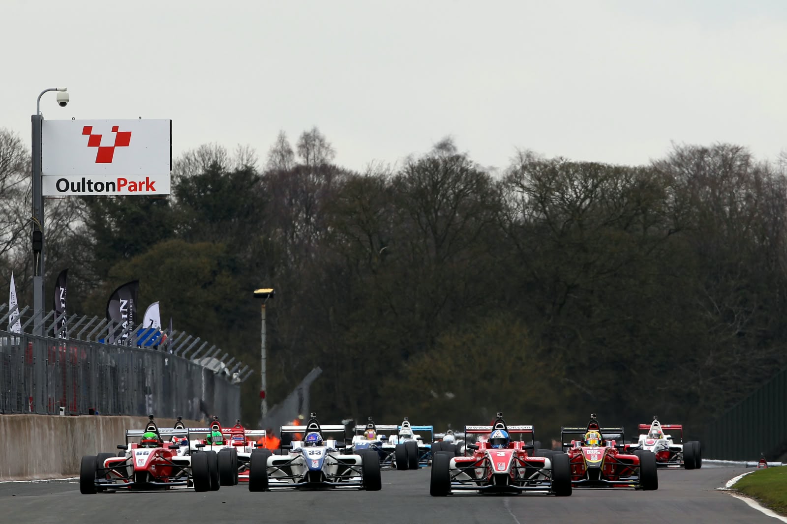 BRDC British F4 grid walk